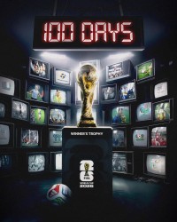 爱游戏体育官方网站-元素满满，FIFA发布世界杯倒计时百天海报，出现诸多夺冠名场面
